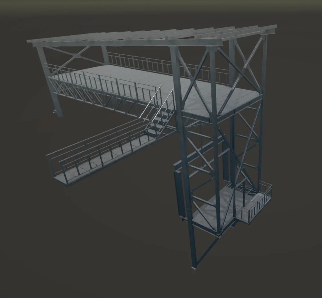 Vista del modelo estructural desarrollado para ampliación de Laboratorios Bagó